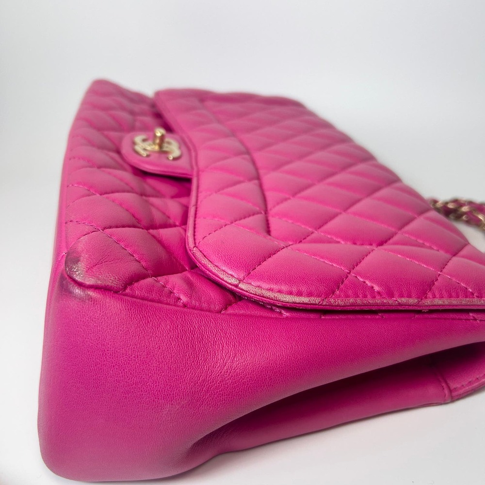 CHANEL Jumbo Mademoiselle Chic Flap Bag Pink - Picture 13 of 16